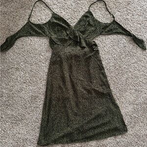 Elegant Leopard Print Dress